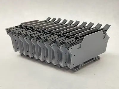Used Morsettitalia Fuse Holder Terminal Block 30A 750V LOT OF 10 Terminal Blocks Michigan US | Maverick Industrial Sales #1395001
