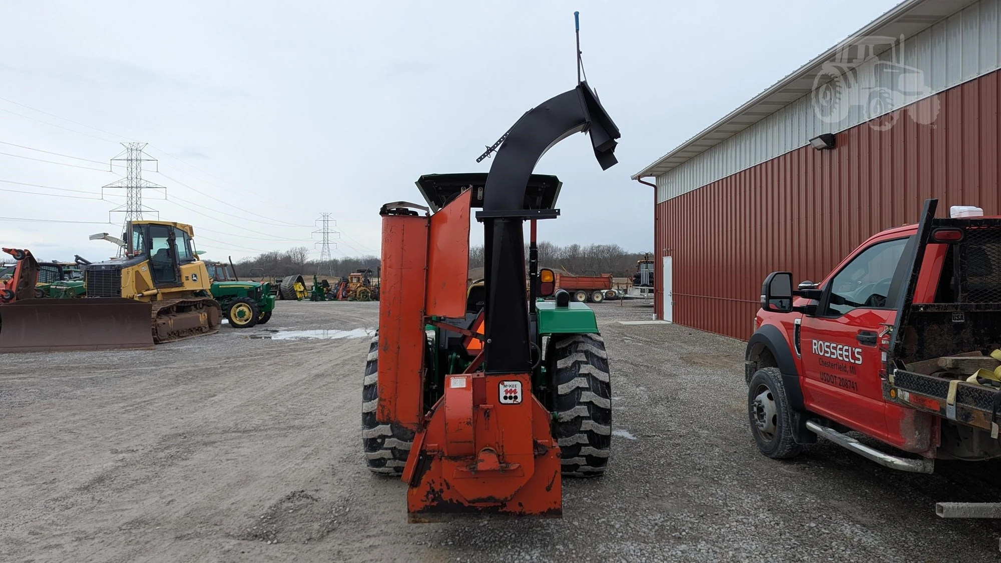 USED MCKEE CORN HOG
