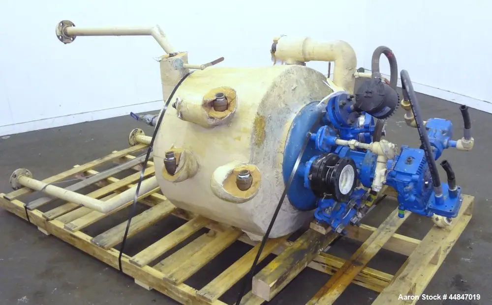 Used Pfaudler 20-Gallon Reactor – 316 Stainless Steel, Vertical | Pressure-Rated Industrial Reactor with Anchor Agitator
