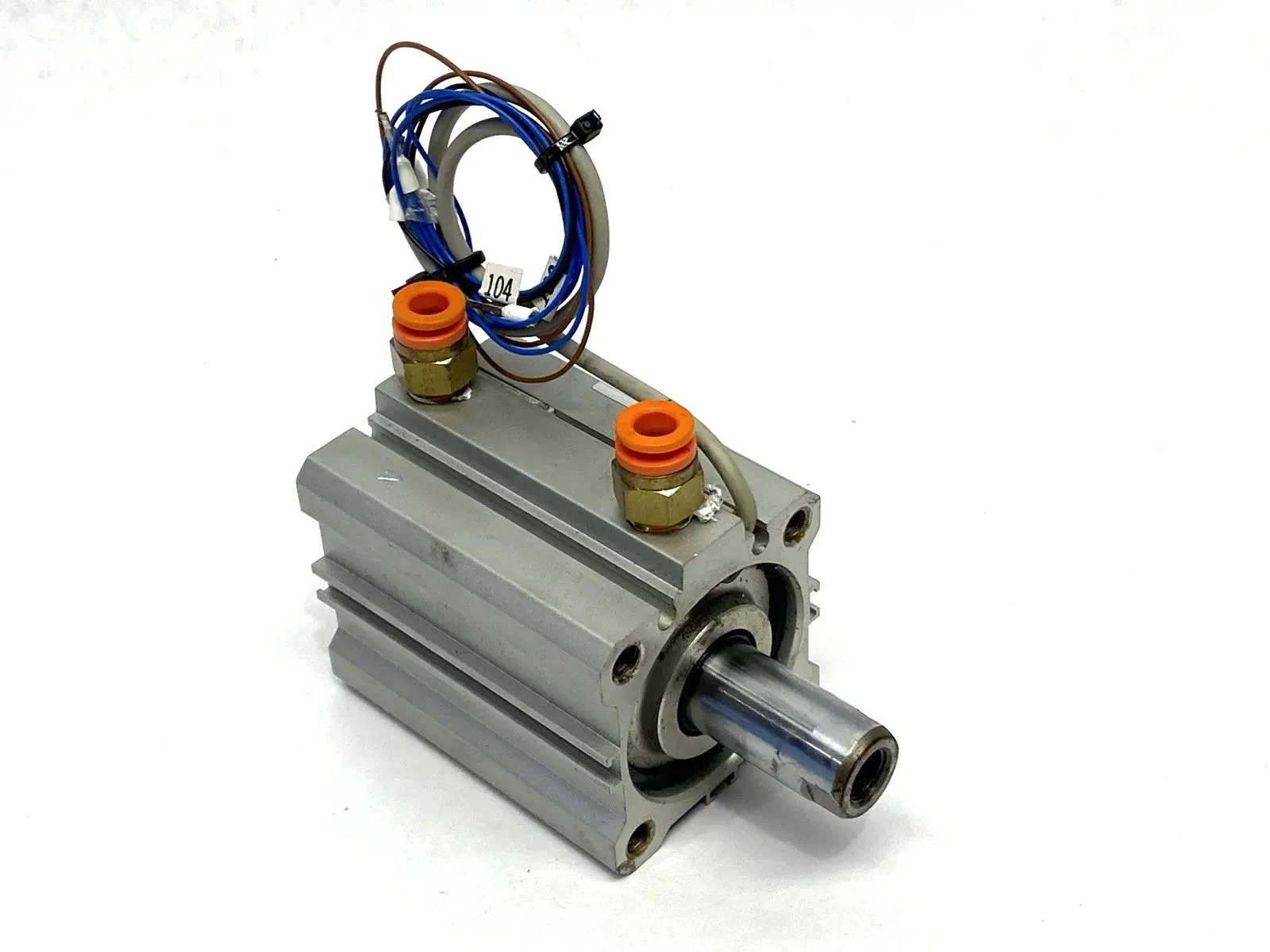 USED SMC PNEUMATIC COMPACT CYLINDER 40MM BORE 30MM STROKE
