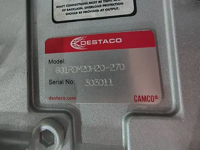 Used DESTACO 601RDM20H20-270 A.C. Motors South Carolina US | ESS Industrial Equipment Sales #1259630