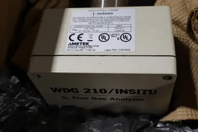 Ametek WDG 210/INSITU O2 Flue Gas Analyzer 100VAC 75VA - STOCK GF175