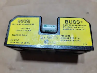 Used BUSSMANN BC6032SQ Misc Electrical & Power Parts British Columbia CA | Lenmark #1439234