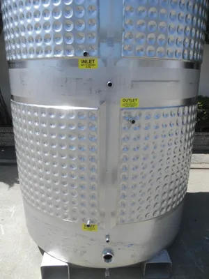 Criveller 1300 Gallon Dimple Jacketed Stainless Wine Fermentatio