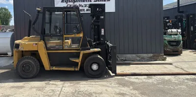 Used CAT DP70 Internal Combustion Forklifts: Pneumatic Tire Michigan US | Miedema Asset Management Group #1424692