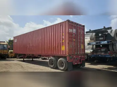 New | in-Stock A PLUS 45′ HIGH CUBE CARGO CONTAINER General Storage Systems Florida US | USA Transequipment #1542546