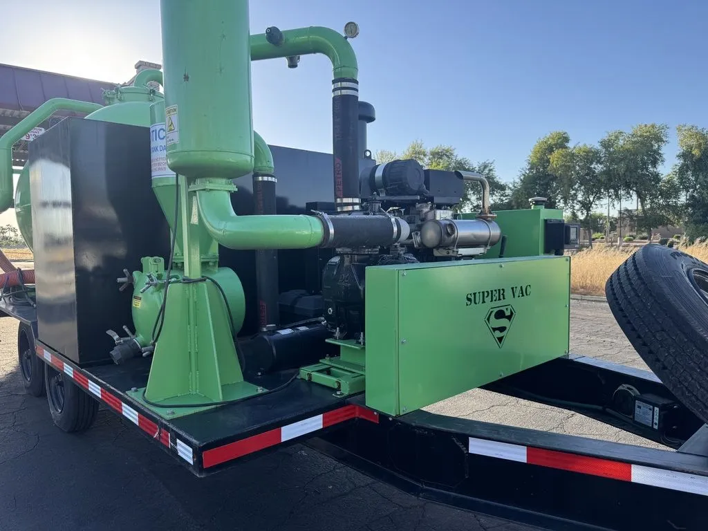 Used 2023 SUPER VAC HYDRO EXCAVATING VACUUM TRAILER DL JUROP ROTARY VANE VACUUM PUMP Vacuum Trailers Minnesota US | Carco Truck & Equipment #1514006