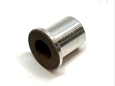 USED PBC LINEAR FLANGED LINEAR SLEEVE BEARING 1/2" ID 1" LONG
