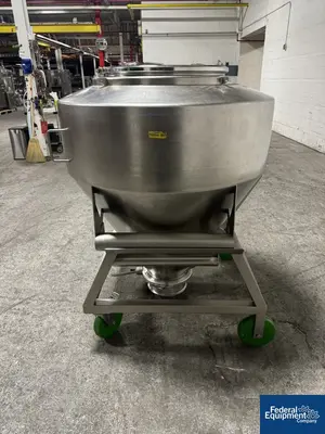 USED Bohle 600 Liter Bohle Bin, S/S