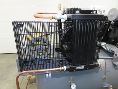 Atlas Copco CR5 Reciprocating Duplex Air Compressor 35CFM 5HP 230V 3Ph 120 Gal