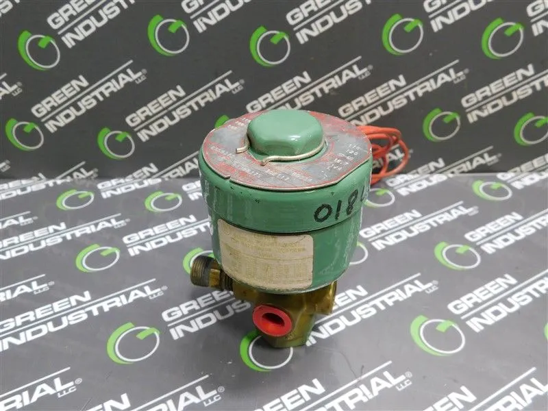 ASCO 8320B175 Red Hat Solenoid Valve Used