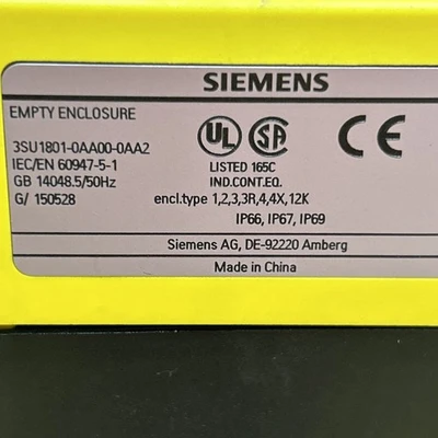 USED Siemens 3SU1801-0AA00-0AA2