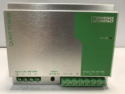 USED PHOENIX CONTACT QUINT-PS-3X400-500AC/24DC/20