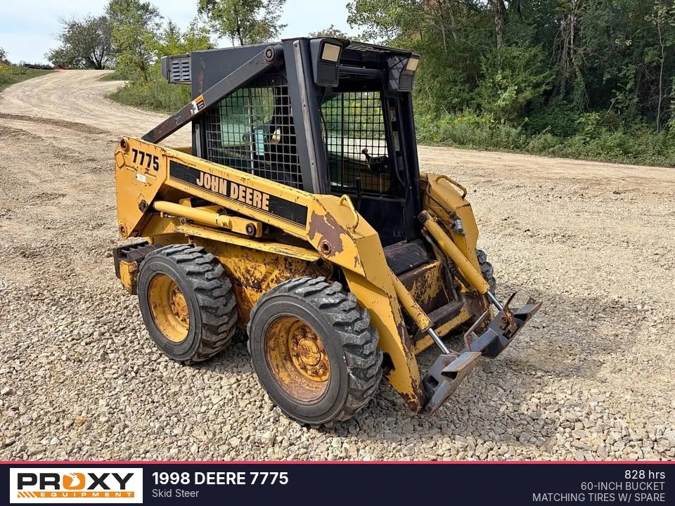 Used 1998 DEERE 7775 Skid Steer Loaders Minnesota US | Proxy Equipment #1469029