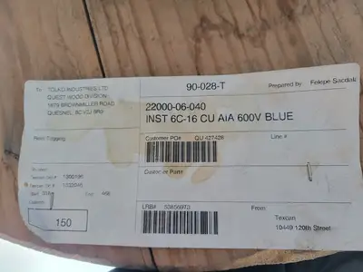 USED BELDEN-G 29005
