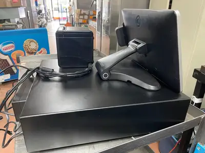 Used Toast Used Toast Touch Screen POS System with Cash Drawer, Printer and Card Reader Restaurant Equipment (Miscellaneous) Illinois US | Falcon Restaurant Supply #1375818