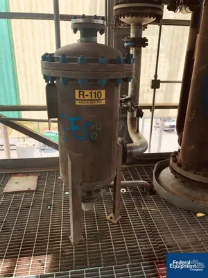 USED Trumbo, Incorporated 40 Gal Trumbo Receiver, S/S, 100#