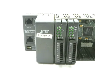 USED AUTOMATION DIRECT OPTIMATION OL4228 8 SLOT REMOTE TERMINAL UNIT