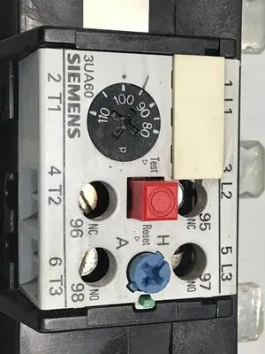 USED SIEMENS 3UA60 00-2X 80-110A