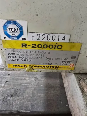 USED 2018 FANUC R-2000iC/210F + R-30iB