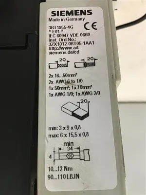 USED SIEMENS 3RT1054-6AF36