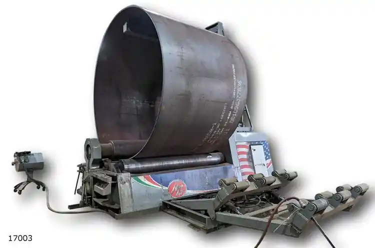 Used 2014 MG MH 345 G Plate Bending Rolls including Pinch Illinois US | Revelation Machinery #404503