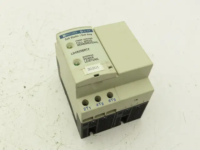 Telemecanique LH4N206RT7 Soft Starter/Stop 4HP 3PH 480V 6.2A