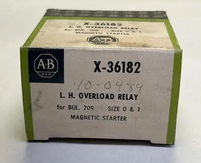 New | in-Stock ALLEN-BRADLEY X-36182 Miscellaneous Equipment (Electrical & Power) | Surplus Asset Holdings #1193600