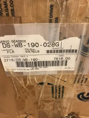 Used GAM DS-WB-190-028G Speed Reducers | Surplus Asset Holdings #1204464
