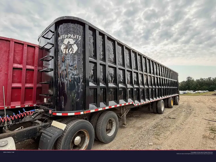 Used 2008 HYUNDAI 11496 Box Trailers Wisconsin US | Proxy Equipment #1385271