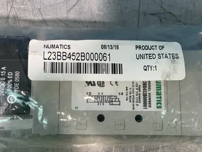 New | in-Stock NUMATICS L23BB452B000061 Pumps Ohio US | HGR 24 #1311139