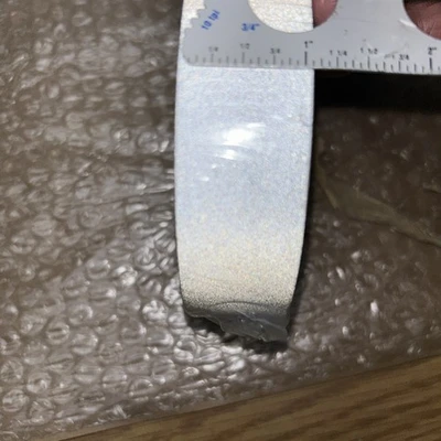 (4) 2” Silver Reflective Tape & (1) 1” P/N ?? Feet Per Roll?? .30lbs Per Roll