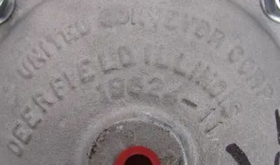 NEW UNITED CONVEYOR 19624-11 VALVE 1962411