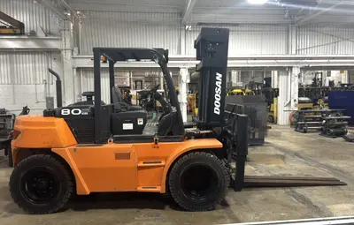 Used 2020 DOOSAN D80S-7 Internal Combustion Forklifts: Pneumatic Tire Illinois US | Forklift Exchange #1274577