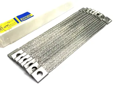 USED NVENT ERICO ERIFLEX BRAIDED GROUNDING STRAPS