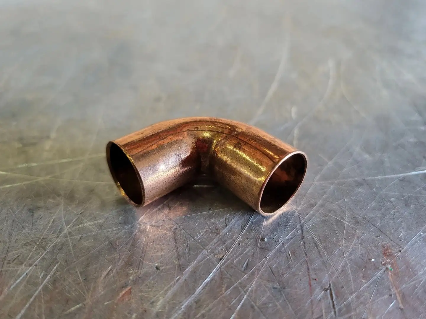 5/8" Copper C x C 90-Degree Short Elbow