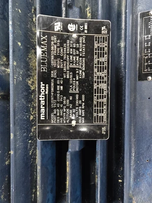 10 Cu. Yd (270 Cu.Ft) Skid Mounted Con-Tech Rotary Blender, 50 HP