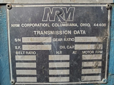 NRM 3 1/2" Rubber Extruder