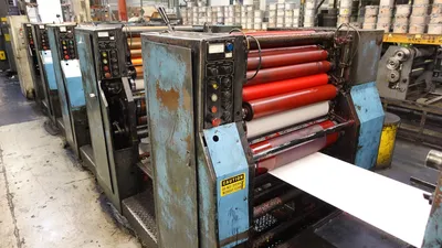 STEVENS 6-Unit (1) Web Offset Press – 26” Web Width – Variable Cutoff Variable Repeat Direct Mail Narrow Web Offset Press | Machinery Solutions Group, Inc. (9)