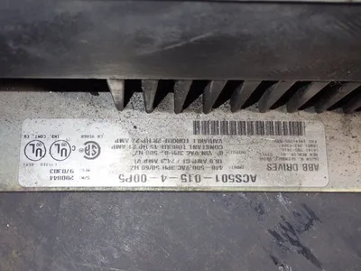 Used ABB ACS501015400P5 AC Drive Control Module Ohio US | HGR 24 #747431