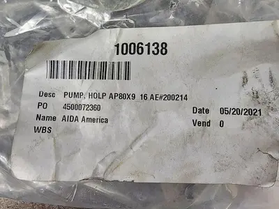 NEW AIDA AP80*9