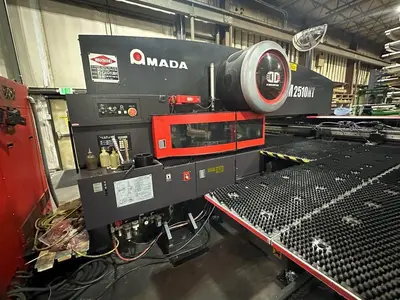 Used AMADA EM-2510NT Turret Punches Illinois US | MANUFACTURING SOLUTIONS #1341631