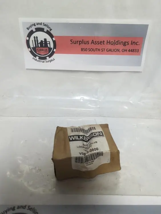 New | in-Stock WILKERSON V0802-0000 Pump & Valve Parts Ohio US | Surplus Asset Holdings #1403104