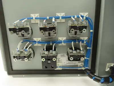 Hoffman A1212CH Electrical Enclosure J Box Assembly 12x12x6" & Switches/Buttons