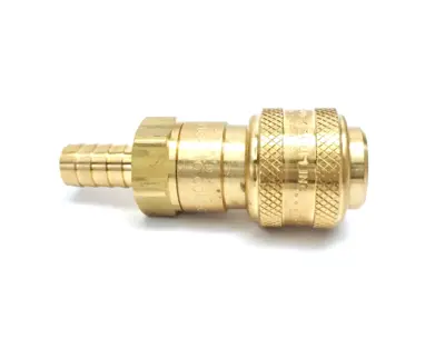 4DS4-B | Dixon  Pneumatic Automatic Hose Barb Coupler 1/2" Hose I.D. 1-1/16" Hex - New Other