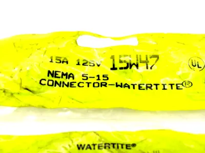 NEW DANIEL WOODHEAD 15W47 WATERTIGHT CONNECTOR
