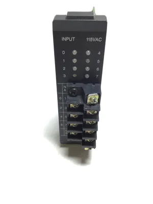 GE Fanuc IC610MDL125A Series One PLC Input Module 8 Circuits 115VAC