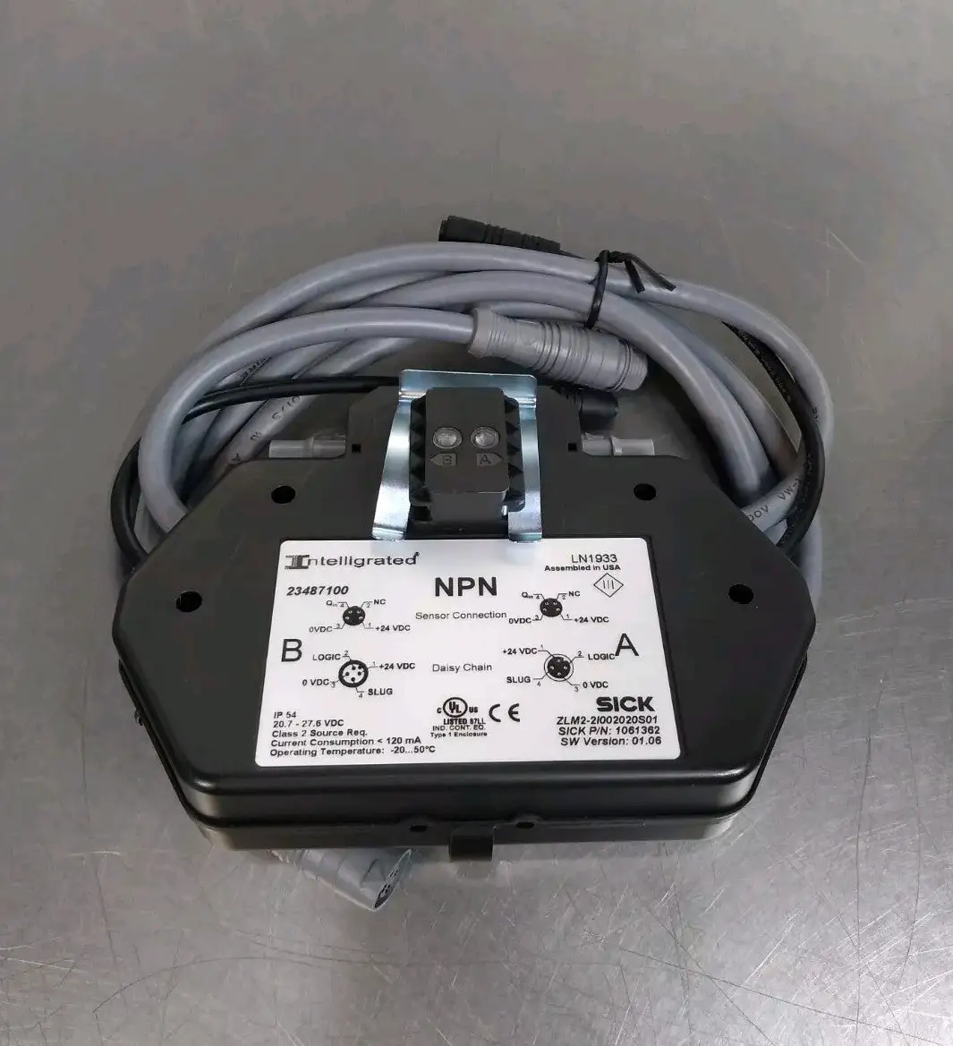 Honeywell Sick ZLM2 21002020S01 Sensor Connection Intelligrated PLC Loc5D19