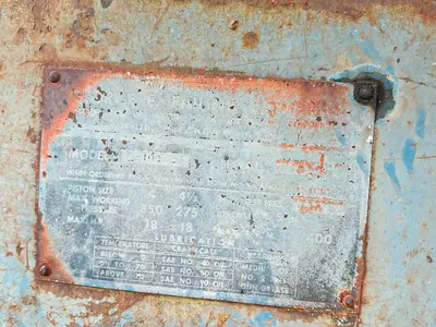 Used FAILING L-100-CA 4-1/2" X 5" DUPLEX-PISTON MUD PUMP Piston Pumps Pennsylvania US | East West Machinery & Drilling #1417811