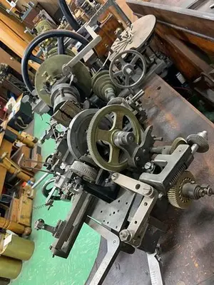 0363-385 RA Lienhard Chaux-De-Fonds Brocading / Engine Turning Machine Circa 1903